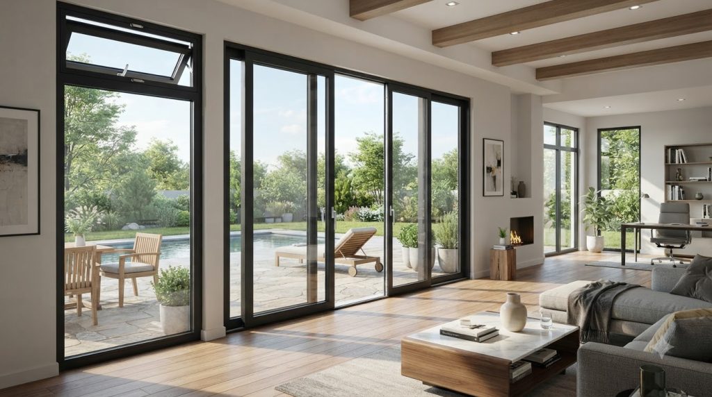 Premium Aluminium Sliding Doors & Window System for Home & Office